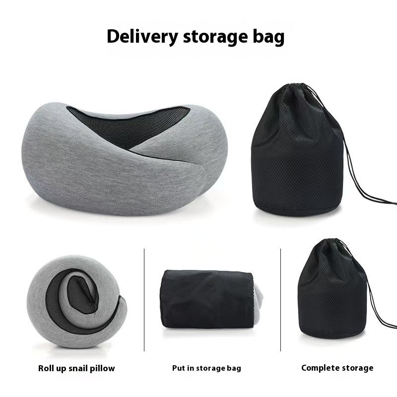 TravelEase™ Memory-Foam U-Shape Neck Pillow