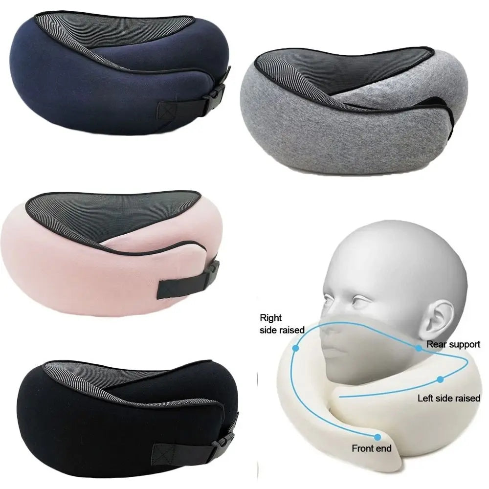 TravelEase™ Memory-Foam U-Shape Neck Pillow