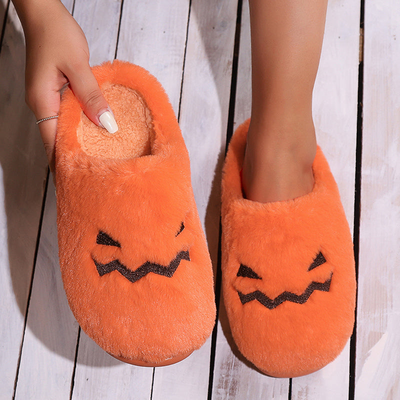 Pantofole Zucca di Halloween