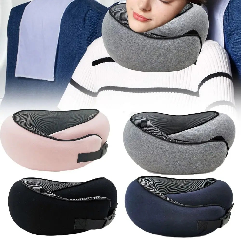 TravelEase™ Memory-Foam U-Shape Neck Pillow