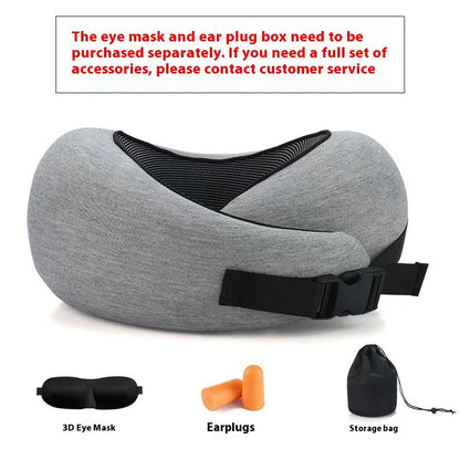 TravelEase™ Memory-Foam U-Shape Neck Pillow