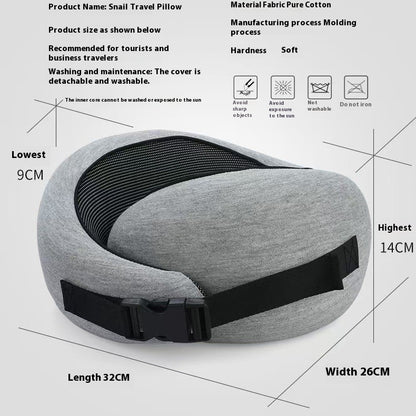TravelEase™ Memory-Foam U-Shape Neck Pillow